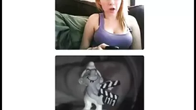 Stora titted äldre Blond porrvideo gratis kullerbyttor med sin älskare